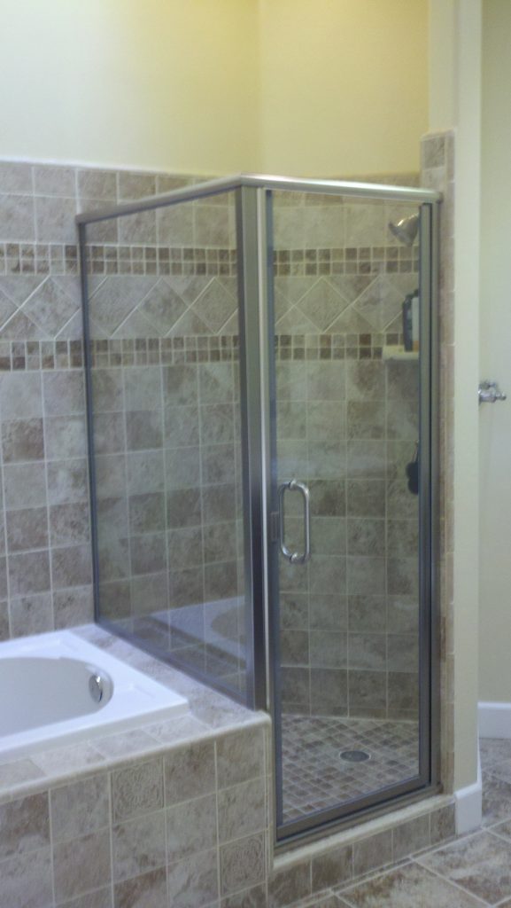 Framed 90 Degree Shower Door