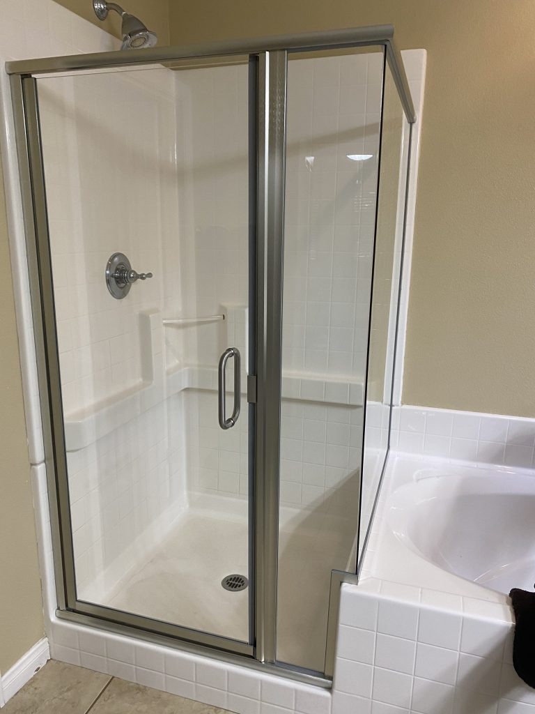 Framed 90 Degree Shower Door