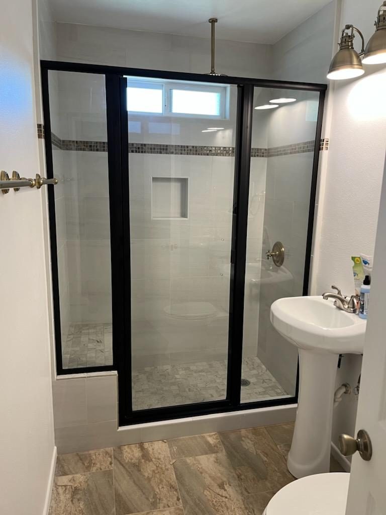 Framed Inline Shower Door Framed Inline Shower Door