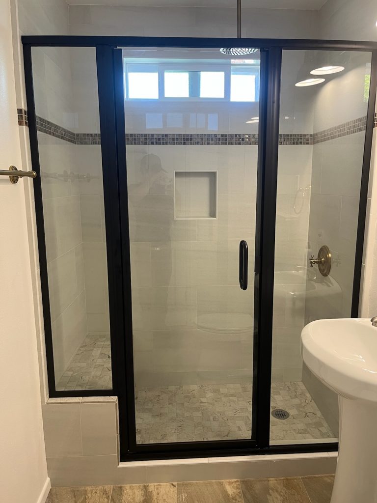 Framed Inline Shower Door Framed Inline Shower Door