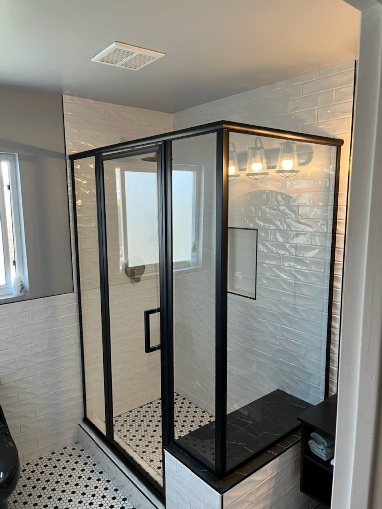 Framed 90 Degree Shower Door Framed 90 Degree Shower Door